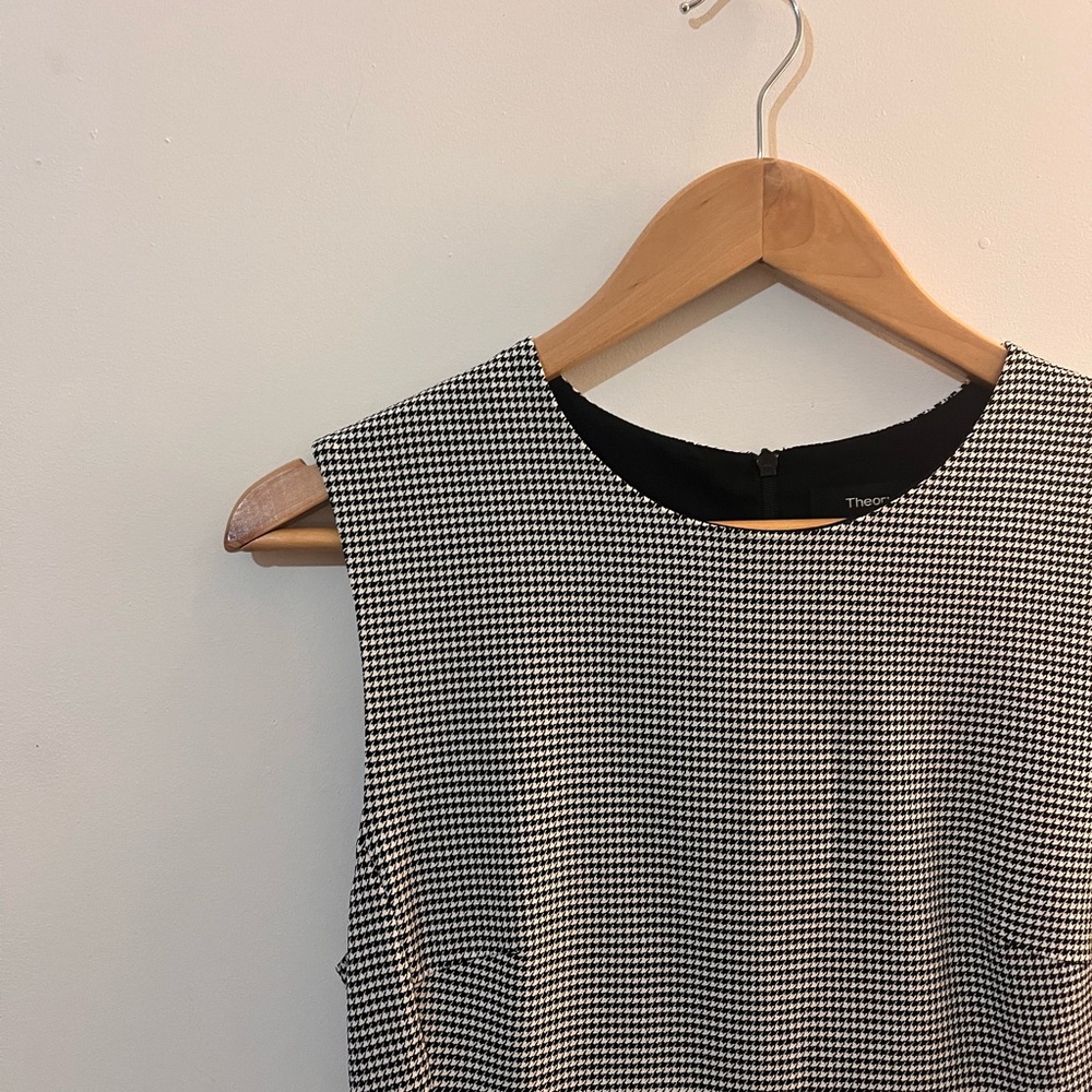 Theory houndstooth dress